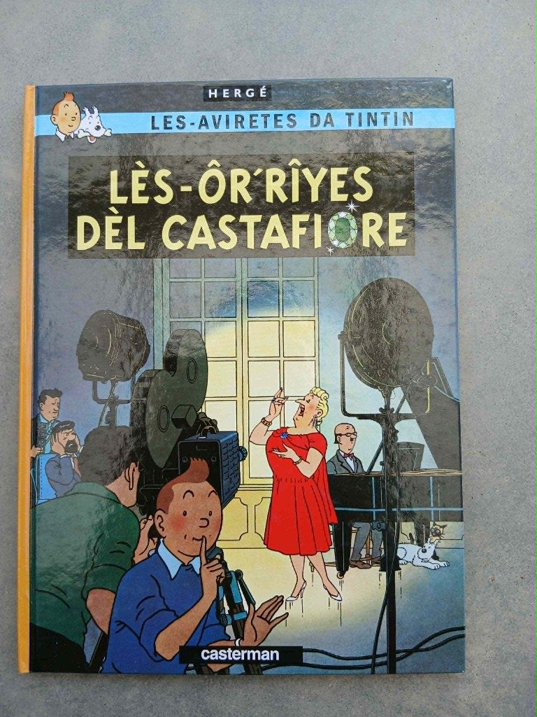 BD Les bijoux de la Castafiore ( en wallon), Une BD, Enlèvement ou Envoi, Comme neuf, Hergé.