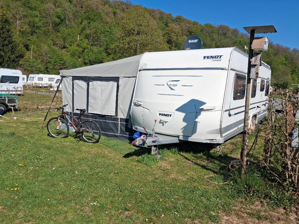 caravane fendt  Platin 700, Enlèvement, Utilisé