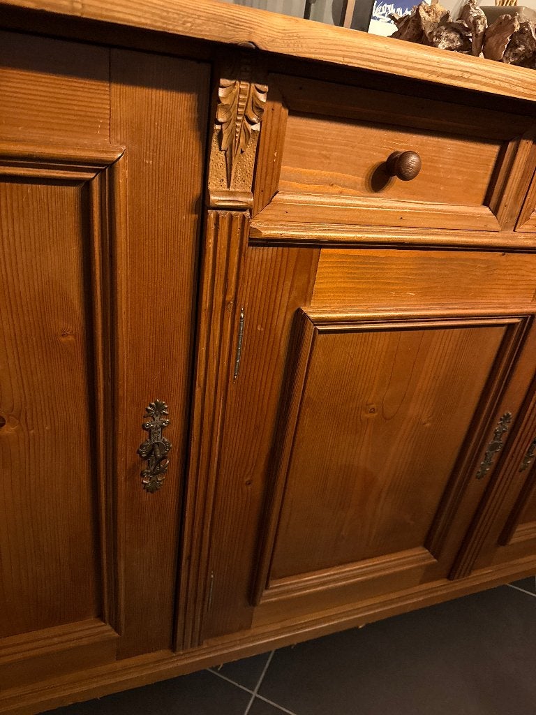 Dressoir pichpin, Huis en Inrichting, Ophalen, Gebruikt, Met lade(s), Pin