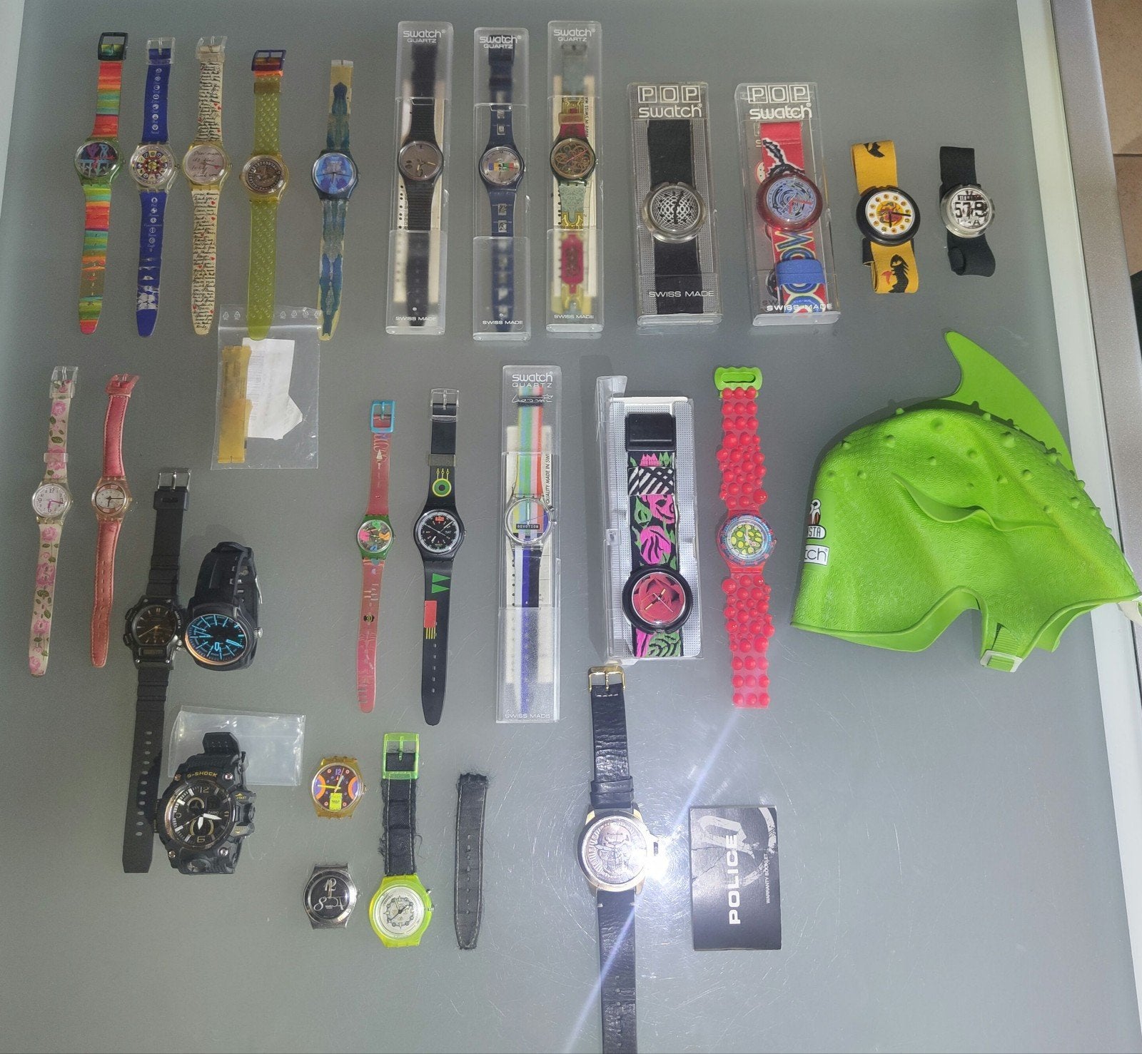Set van 26 Swatch/Casio/Diesel horloges, Handtassen en Accessoires, Horloges | Heren, Ophalen of Verzenden, Casio