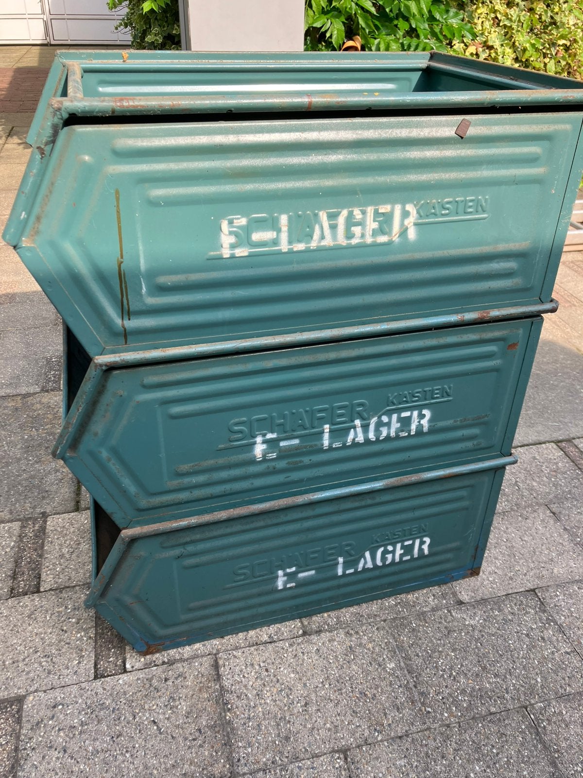 Stalen stapelbakker. 48 x 72 x 30 cm., Doe-het-zelf en Bouw, Ophalen, Zo goed als nieuw