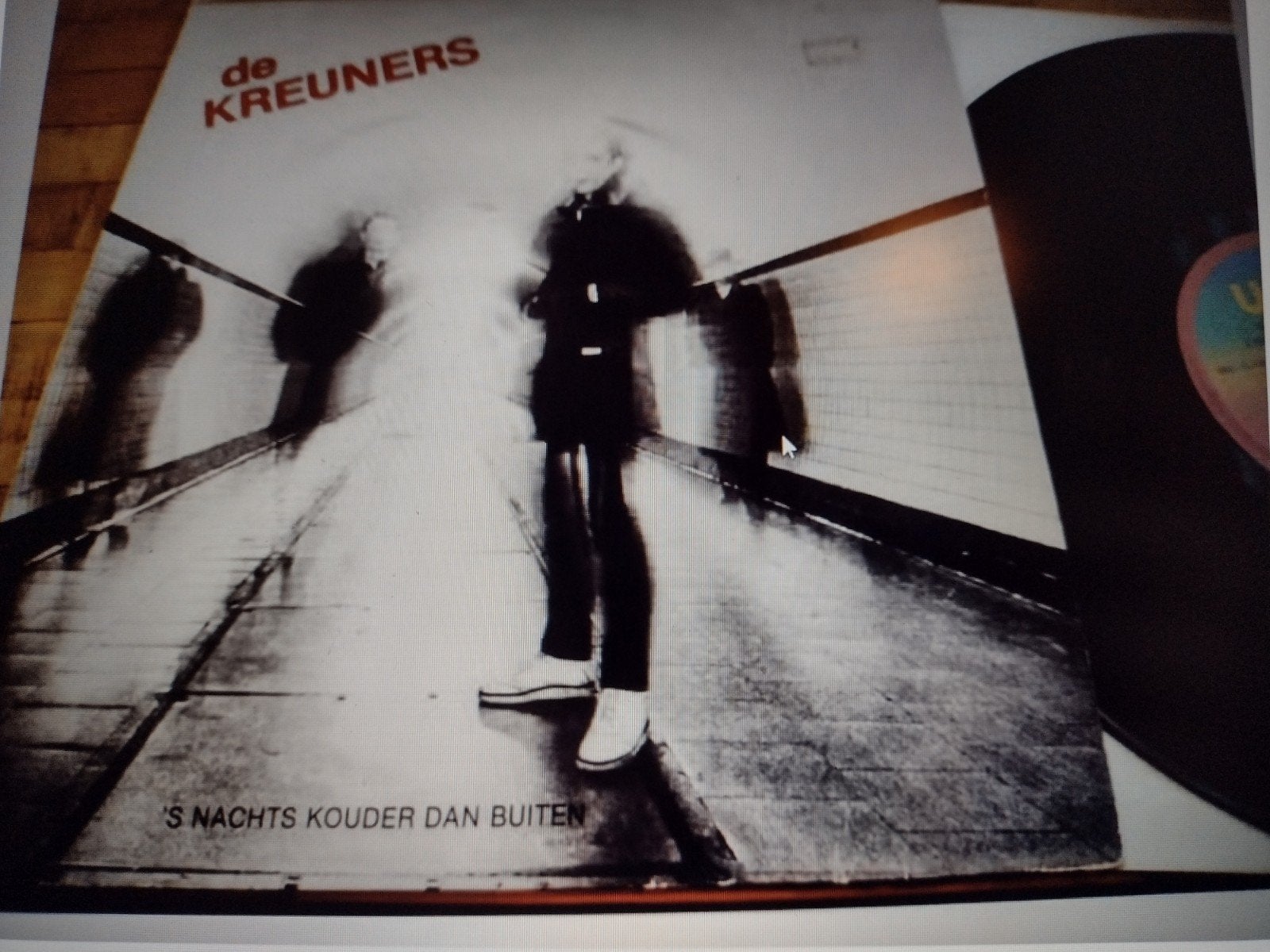 BELPOP LP: DE KREUNERS: 'S NACHTS KOUDER DAN BUITEN 1981, LP, Gebruikt, Ophalen of Verzenden, Pop