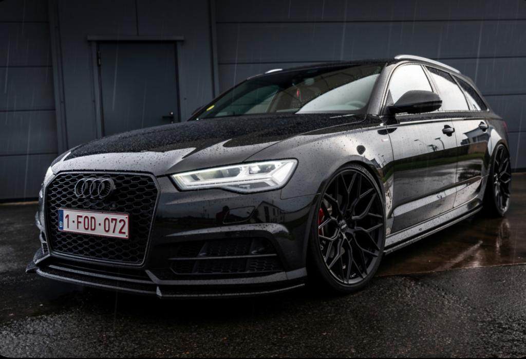 Échangez l'Audi A6 Performance Look/Black Edition/S-Line Too, Autos, Audi, Euro 6, Carnet d'entretien, Alcantara, Noir