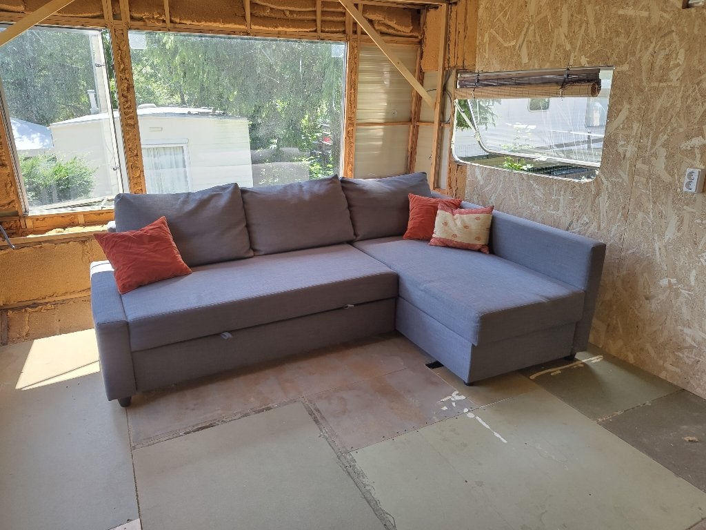 Canapé-lit gratuit, Queen size, 140 cm, Enlèvement, Utilisé