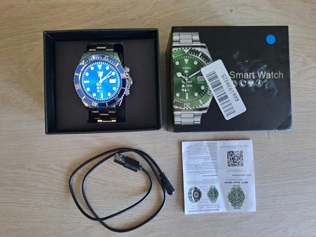 Smartwatch Royal Empire AW12, Enlèvement, Argent, Android