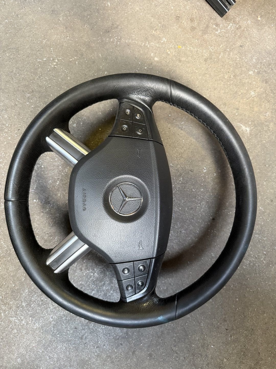 Mercedes-Benz ML W164 lederen stuurwiel, Origine de la pièce connue, Utilisé, -, -