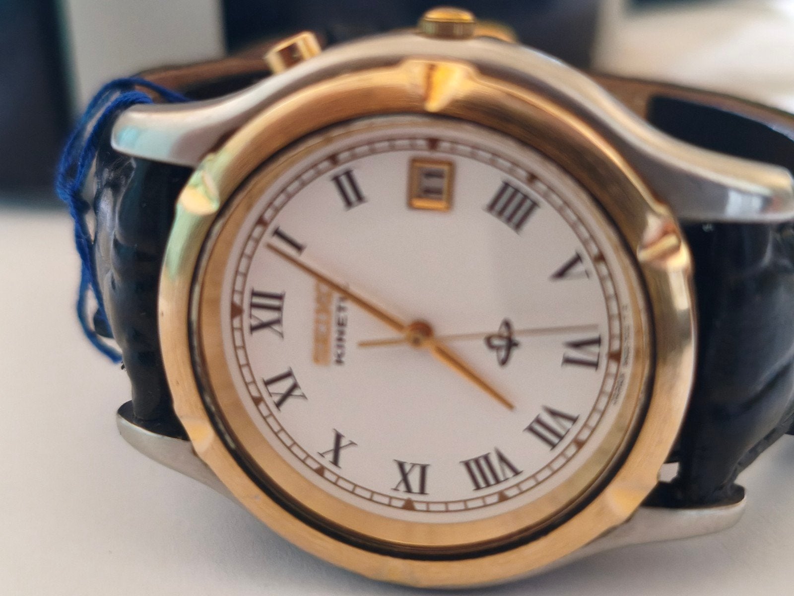 Seiko kinetic, Bijoux, Sacs & Beauté, Enlèvement ou Envoi, Seiko