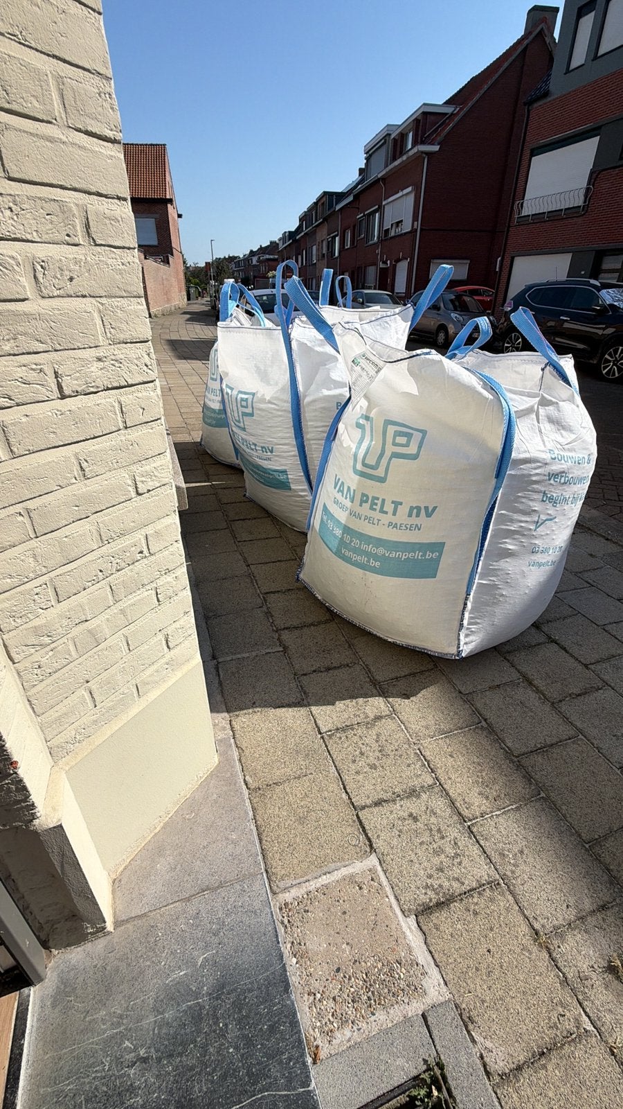 Fundering steenslag 0/40 betongranulaat, Tuin en Terras, Ophalen, Zo goed als nieuw