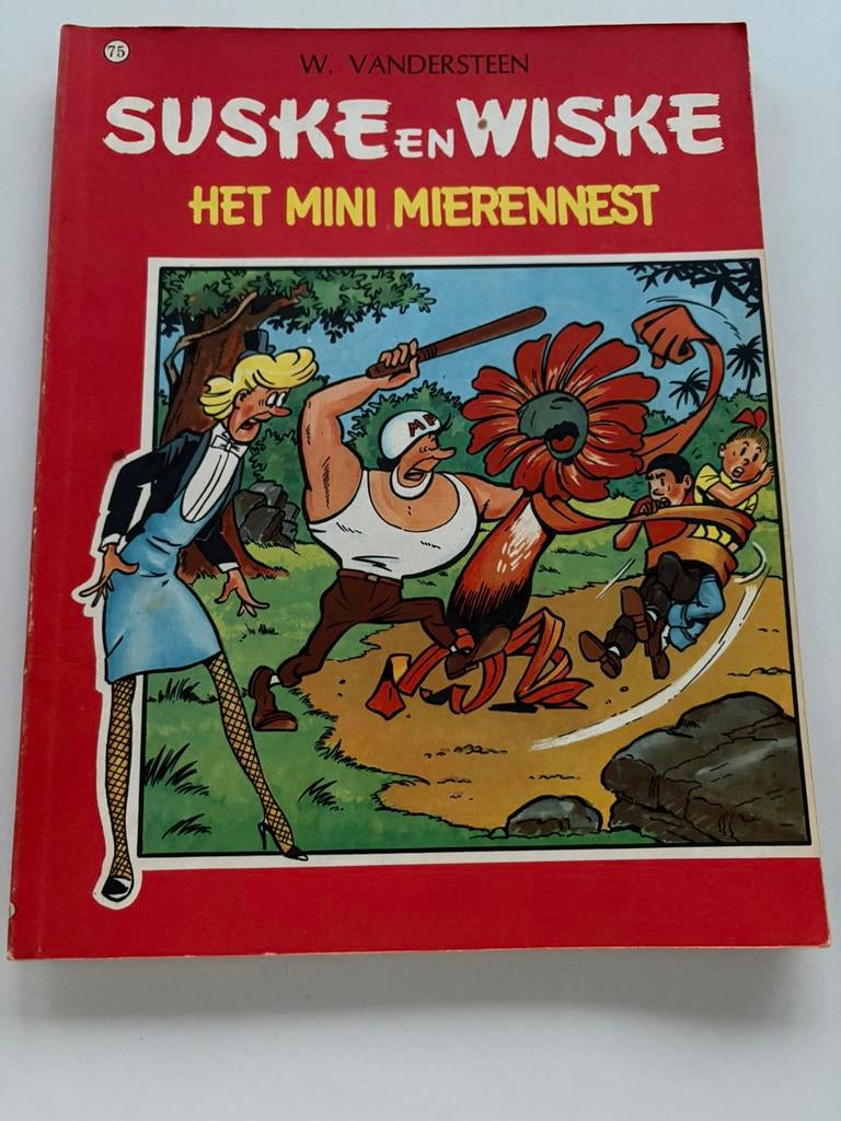 Suske en Wiske Het mini mierennest  nr. 75 1967, Boeken, Ophalen of Verzenden, Zo goed als nieuw