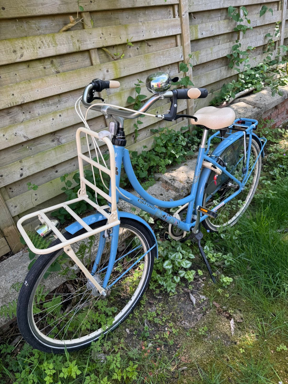 Damesfiets Oxford blauw uitvoering Fleur, Ophalen of Verzenden, Zo goed als nieuw