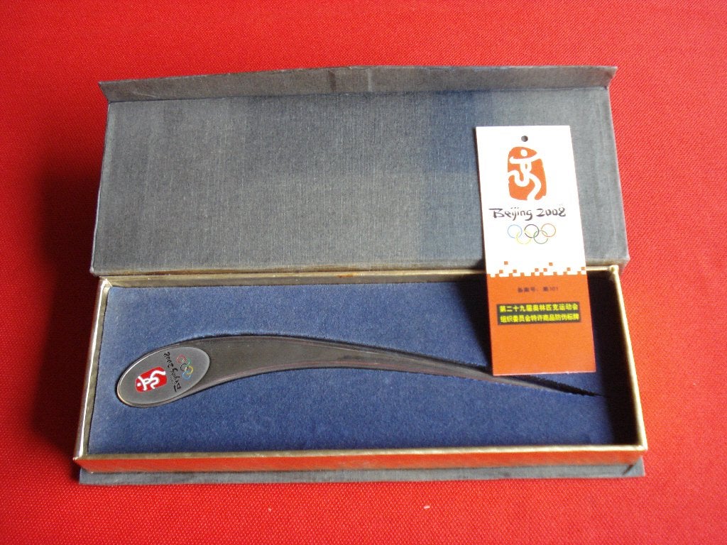 Briefopener Olymp. Spelen Peking 2008, Verzamelen, Ophalen