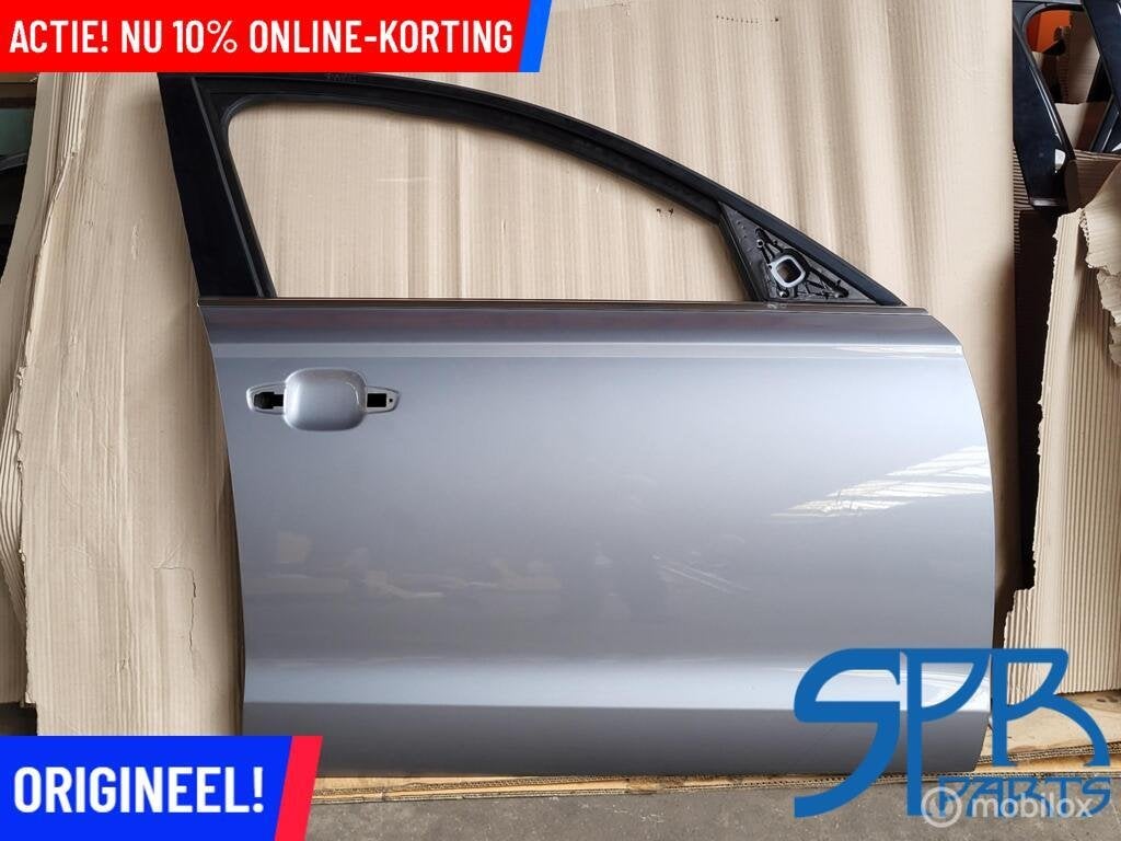 ORIGINEEL AUDI A6 S6 4G RECHTSVOOR DEUR PORTIER LX7P KRASJE, Neuf, Audi, Enlèvement ou Envoi, Audi