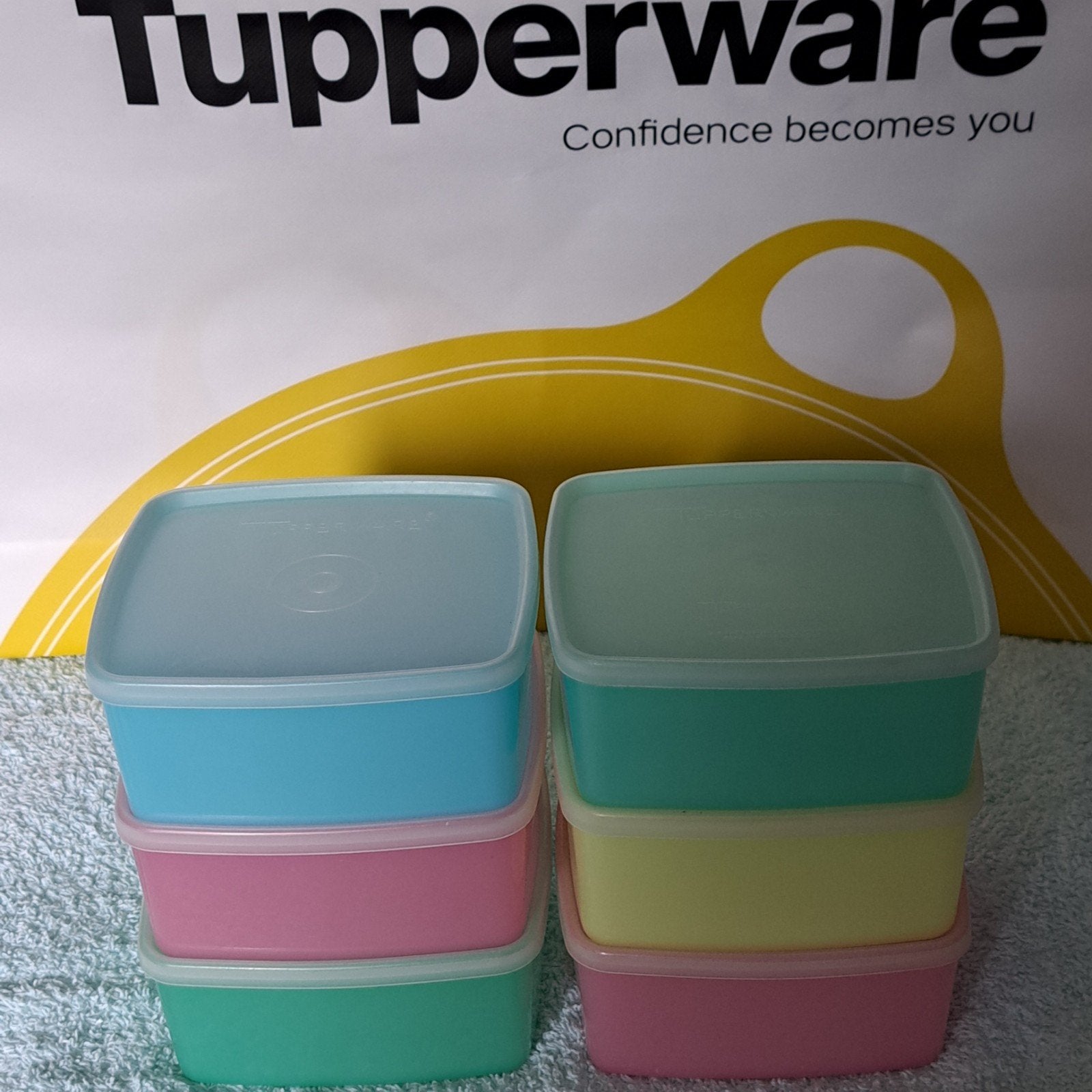 Ensemble de boîtes de congélation vintage Tupperware 400 ml, Enlèvement ou Envoi, Comme neuf