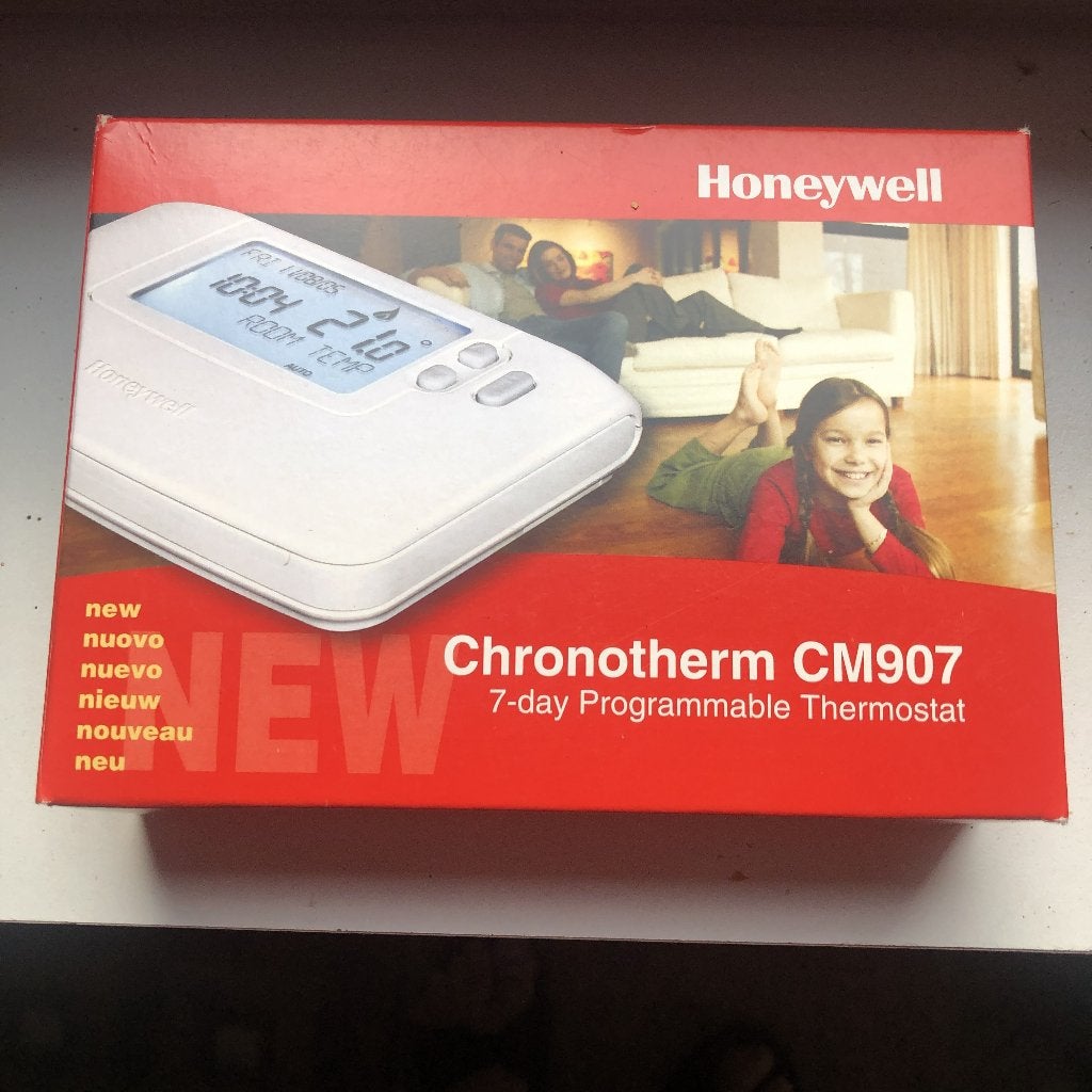 Thermostat Honeywell Chronotherm CM 907, Enlèvement ou Envoi, Thermostat intelligent, Utilisé