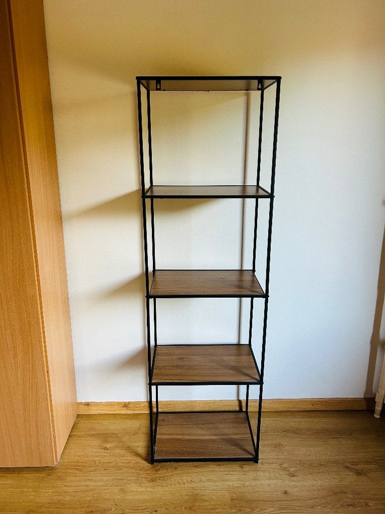 Planten/decoratie rekje, Ophalen, Zo goed als nieuw, Bruin, Decoratieobject