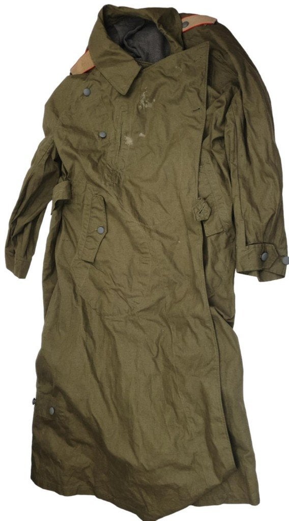 duitse ww2 tropical motorcyclist lange jas, Verzamelen, Ophalen of Verzenden