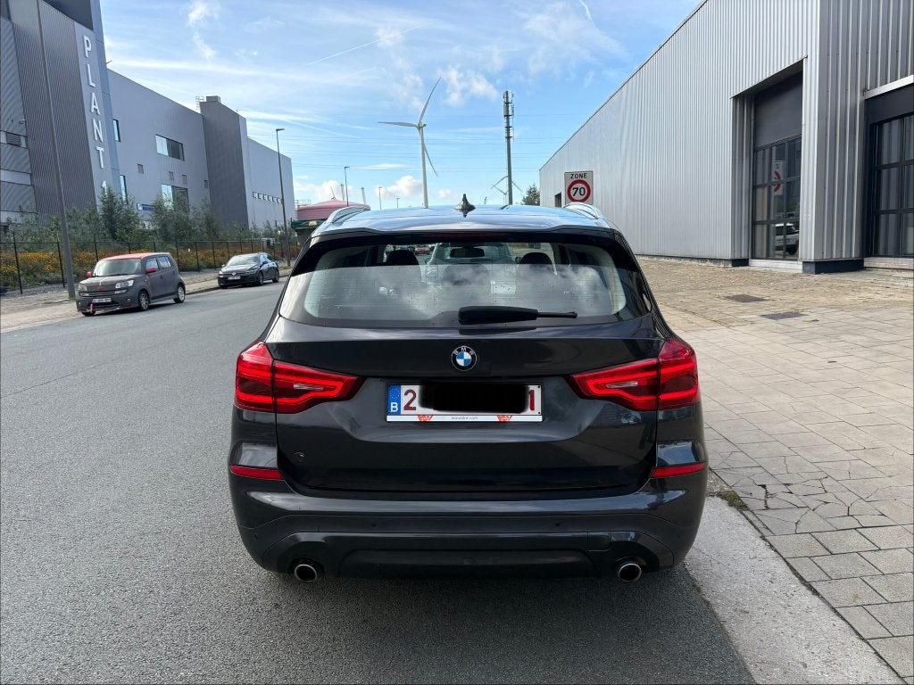 Bmw X3 2020, Auto's, Automaat, Dealer onderhouden, Achterwielaandrijving, Blauw