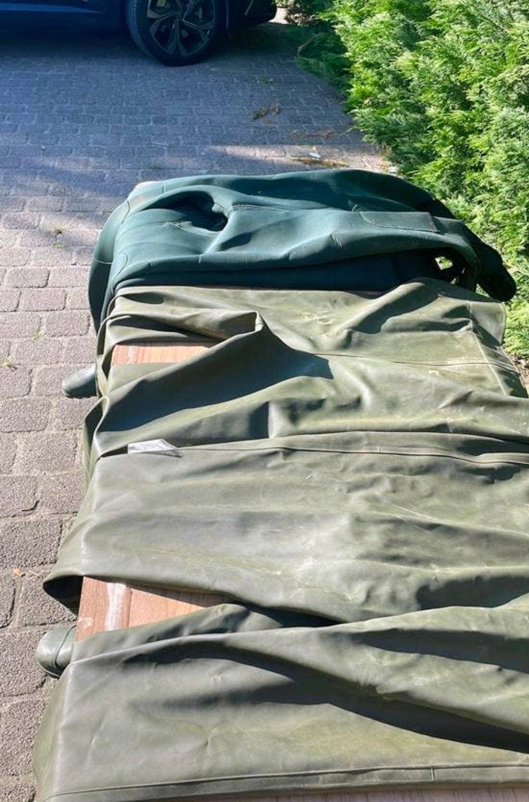 Vis pakken per stuk, Ophalen