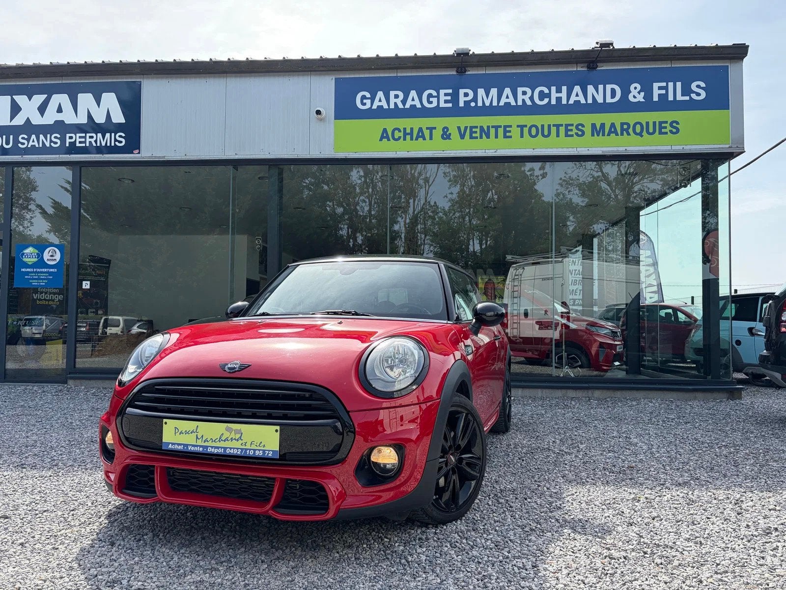 MINI Cooper Pack JCW, Autos, Rouge, Achat, Euro 6, Boîte manuelle