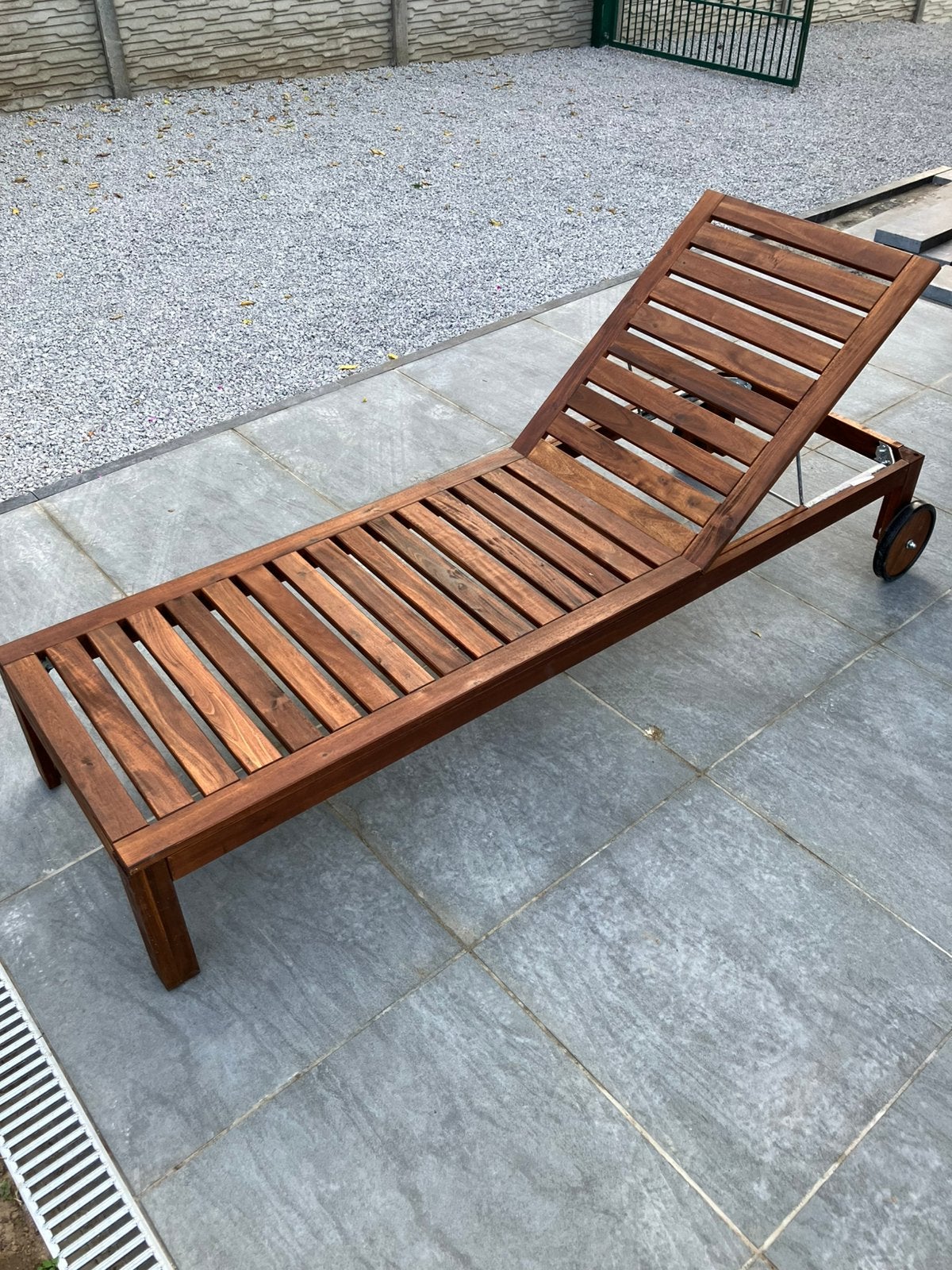 Ligzetel tuin Ikea NIEUW, Tuin en Terras, Ophalen, Zo goed als nieuw, Hout