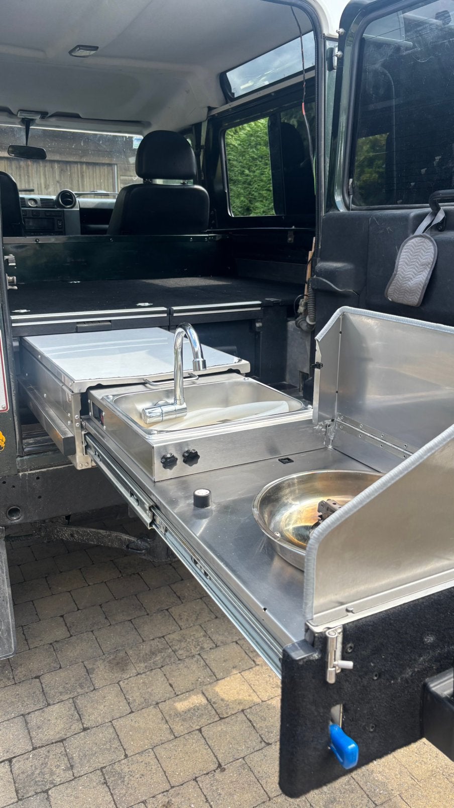 Système de tiroirs modulaire avec cuisine, Caravanes & Camping, Accessoires de camping, Comme neuf, Enlèvement