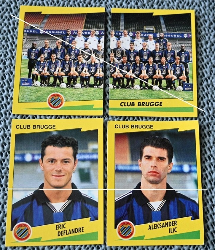 Panini Football 98 Club Brugge /11 stickers L'emblème n 85, Collections, Envoi, Comme neuf, Affiche, Image ou Autocollant