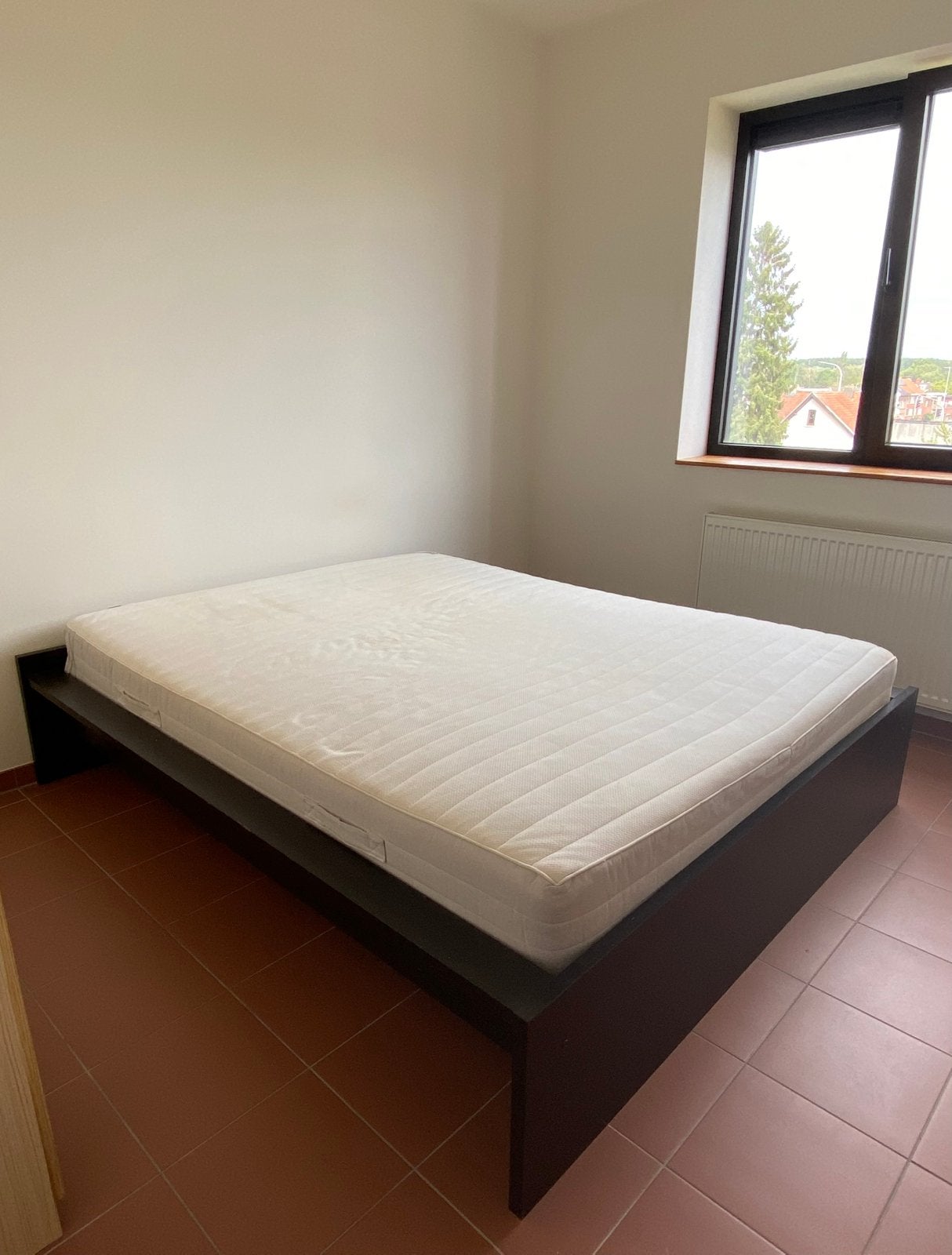 Tweepersoonsbed Ikea, Huis en Inrichting, Ophalen of Verzenden, Gebruikt