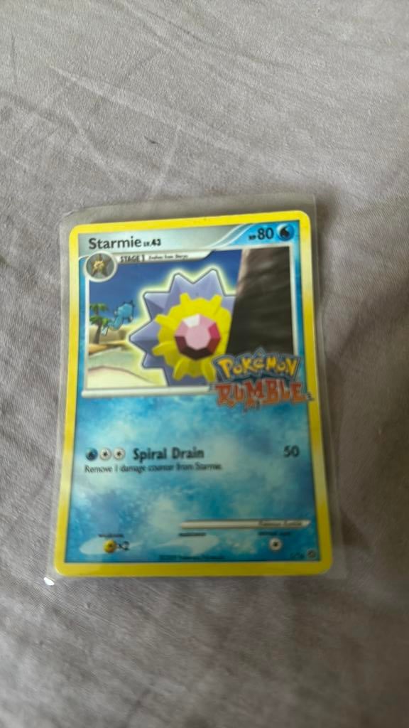 Pokemon Rumble - Starmie, Ophalen of Verzenden, Zo goed als nieuw
