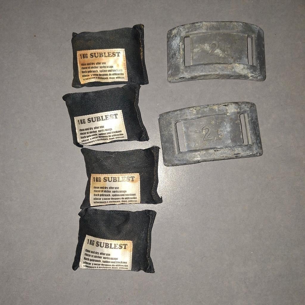 Blocs de plomb de plongée et sacs de plomb souples, Enlèvement, Utilisé, Plomb ou Ceinture de plomb