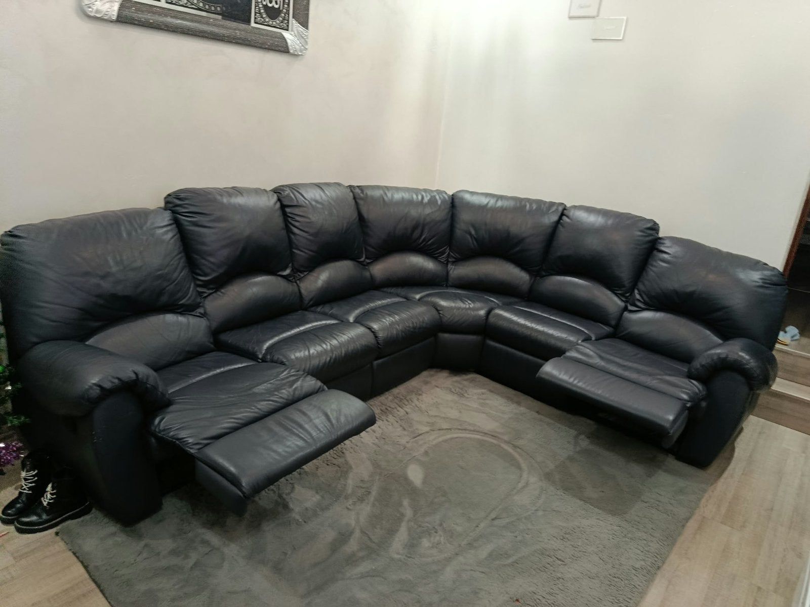 Canapeés en cuir, Enlèvement, Comme neuf, Cuir