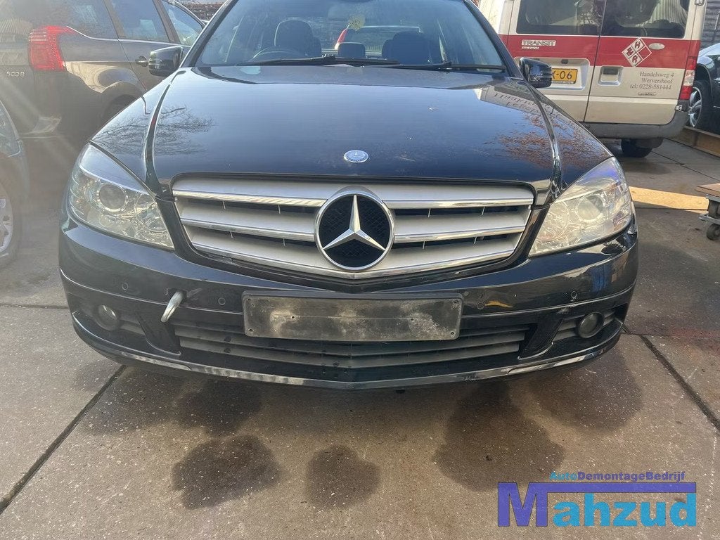 MERCEDES C KLASSE W204 ZWART 197 voorbumper 2007-2011, Auto-onderdelen, Gebruikt, Mercedes-Benz AG, Voor, Mercedes-Benz