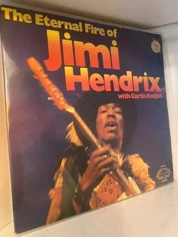 Jimi Hendrix With Curtis Knight – The Eternal Fire Of Jimi, CD & DVD, Vinyles | Rock, LP, Compilation, Utilisé, Blues rock