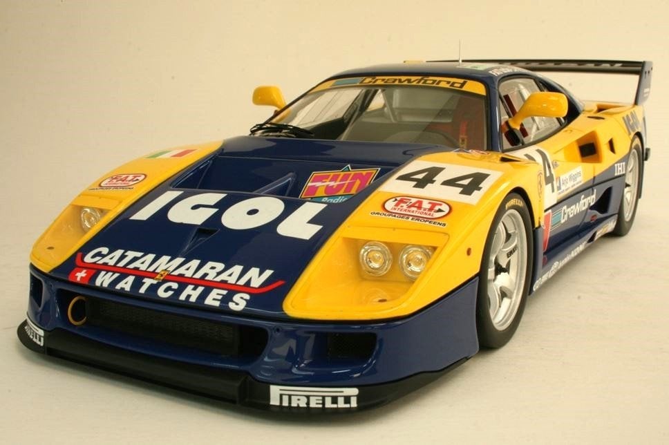 Ferrari F40 GTE BBR 1/18 - Le Mans 1996, Enlèvement ou Envoi, Neuf, Voiture, Autres marques