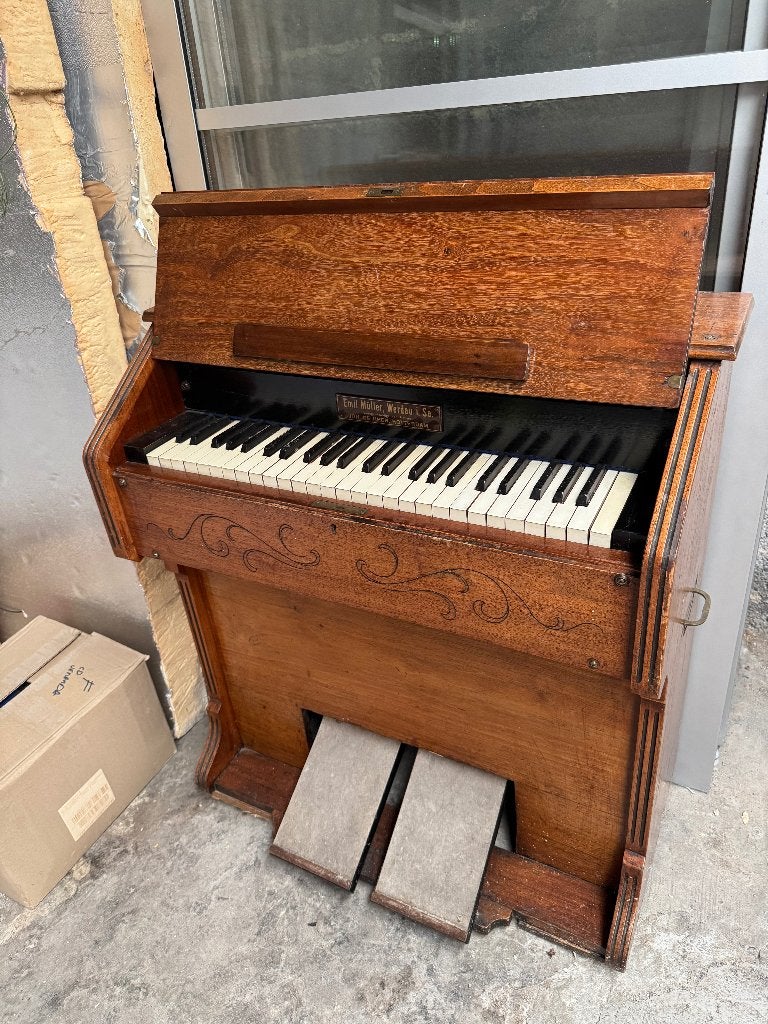 antiek orgel, Muziek en Instrumenten, Orgels, Ophalen, Gebruikt, Orgel
