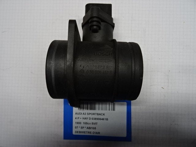 DÉBITMÈTRE Audi A3 Sportback (8PA) (038906461B), Utilisé, Audi