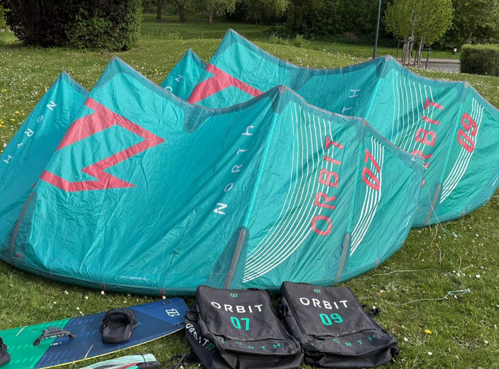 North Orbit 7m & 9m 2021, Ophalen, Gebruikt, Kite