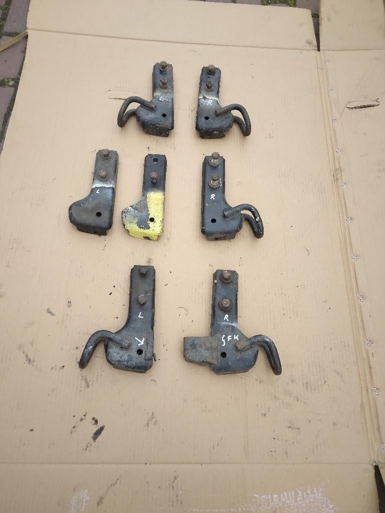 VW T3 Houders voor achterbumper en voor GFK, Autos : Pièces & Accessoires, Carrosserie & Tôlerie, Enlèvement ou Envoi, Avant, Volkswagen