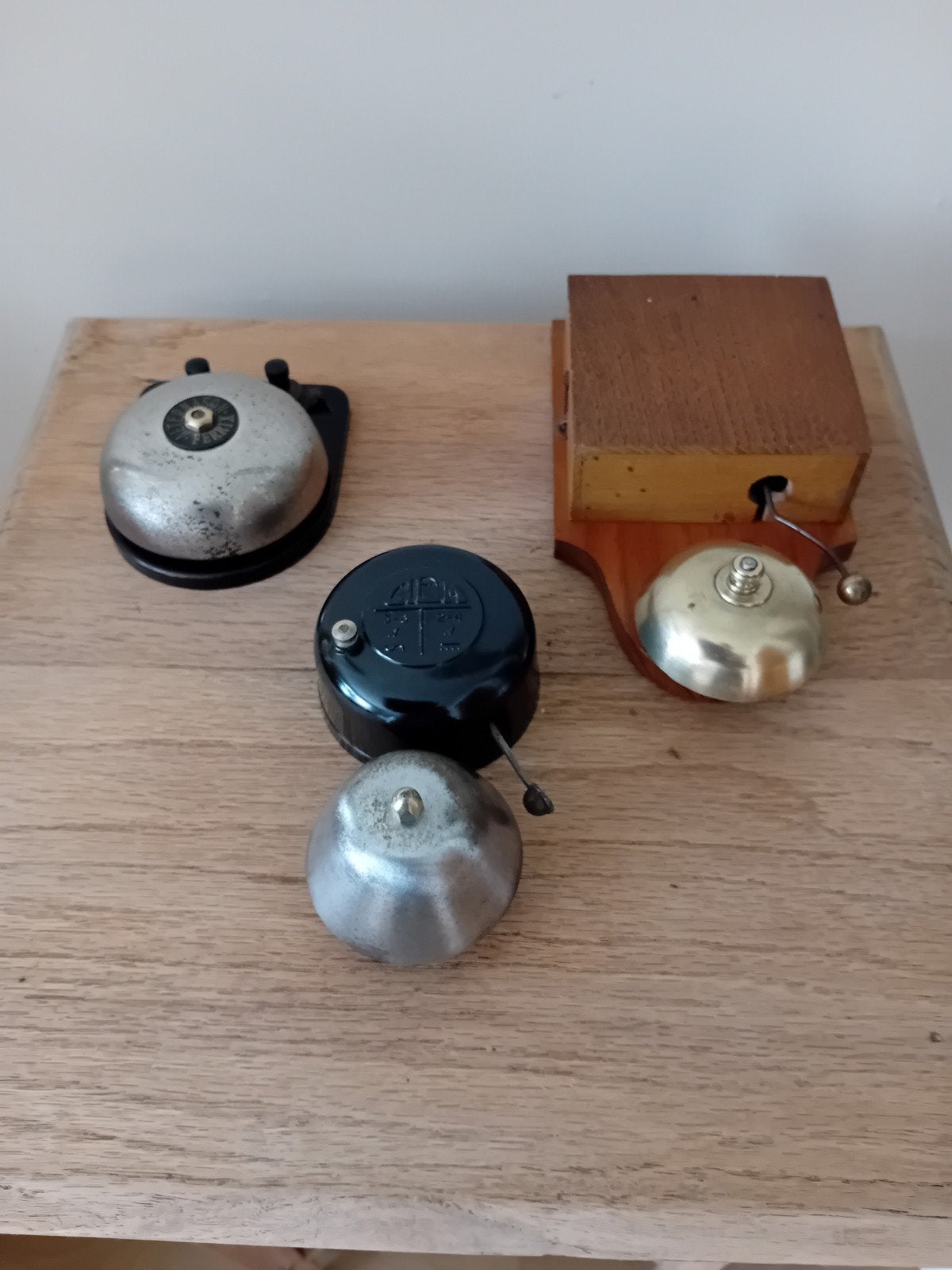 antieke deurbel,  vintage deurbel, bakelieten deurbel, Ophalen of Verzenden, Zo goed als nieuw
