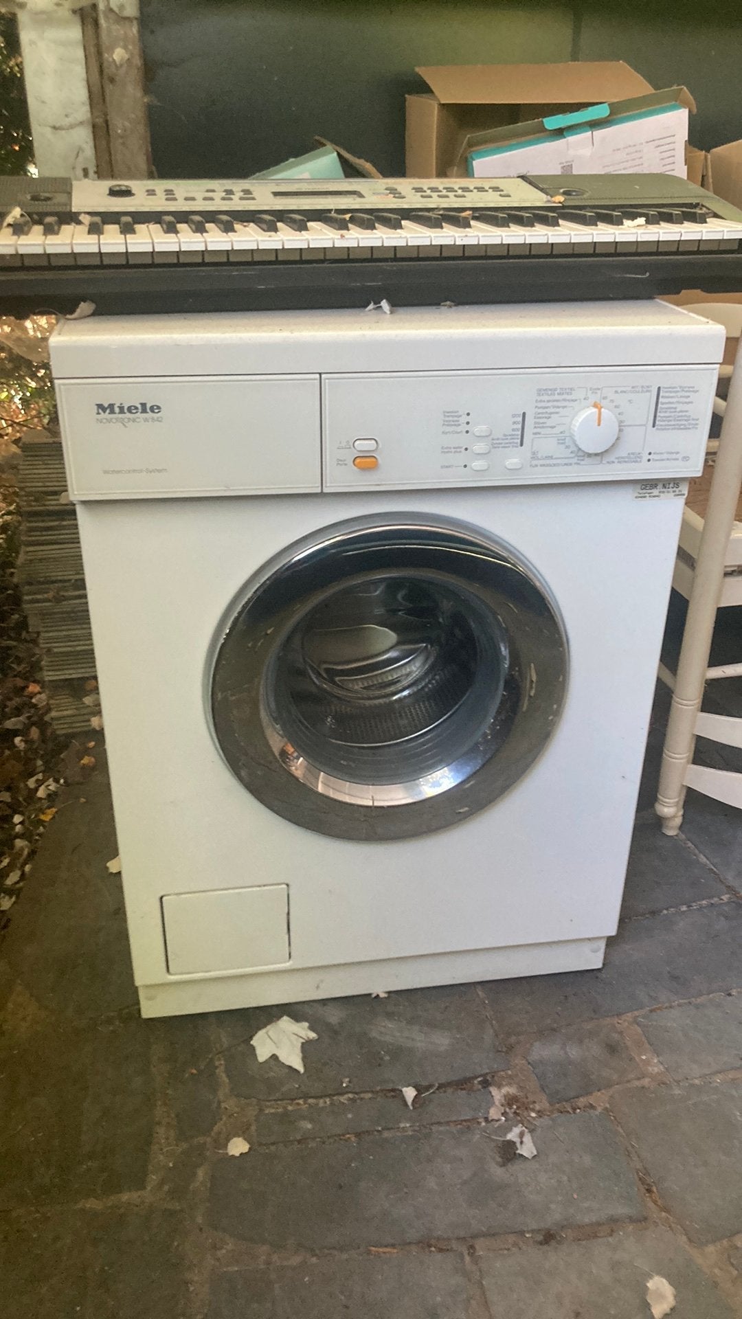 Wasmachine, Enlèvement, Utilisé, Chargeur frontal