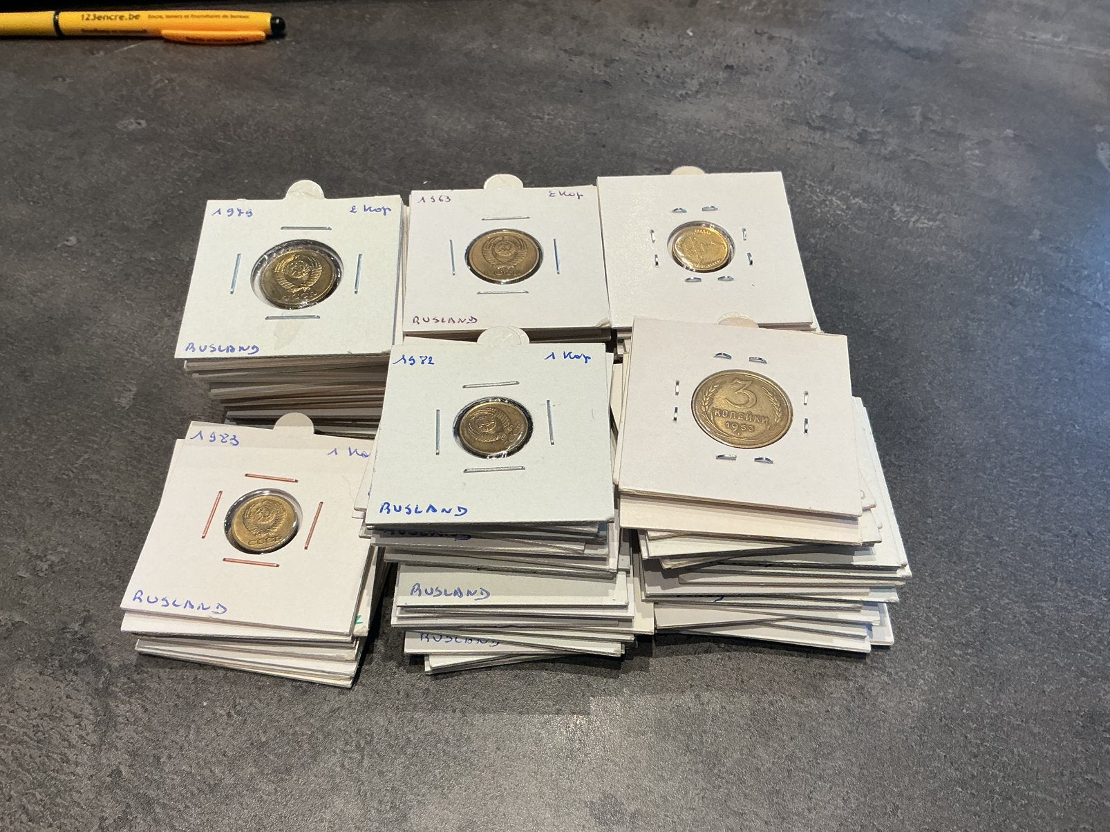 Russie 109 pièces différentes, Enlèvement ou Envoi, Monnaie