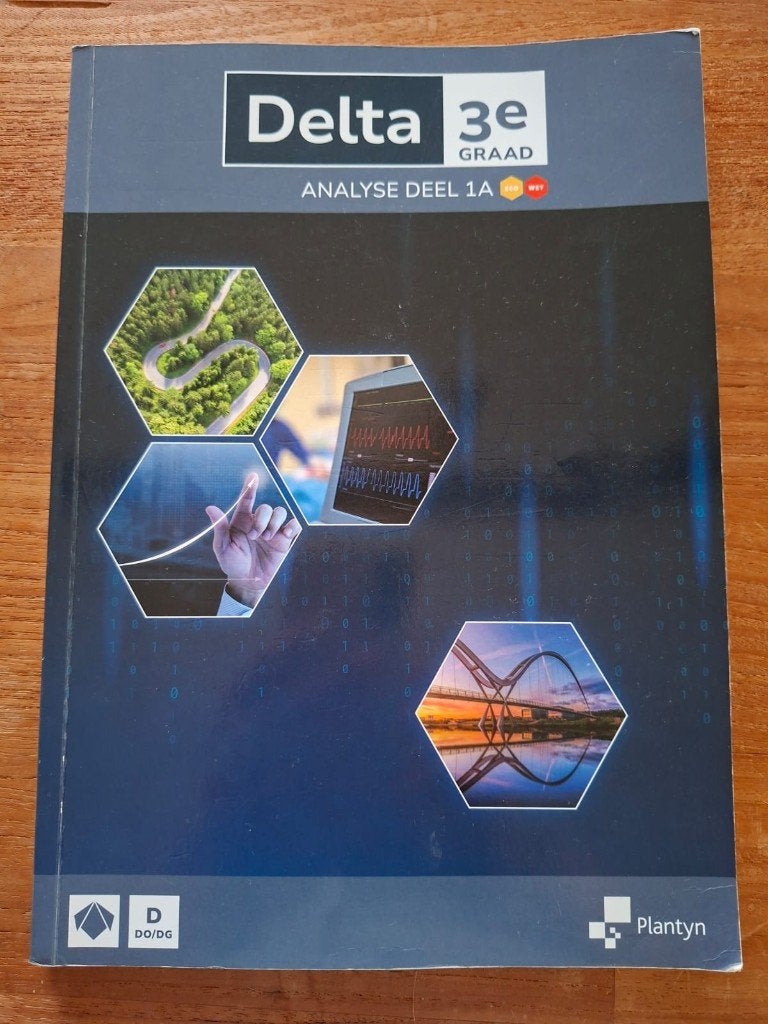 Delta 3e graad - Analyse deel 1A, ASO, Wiskunde A, Diverse auteurs, Ophalen