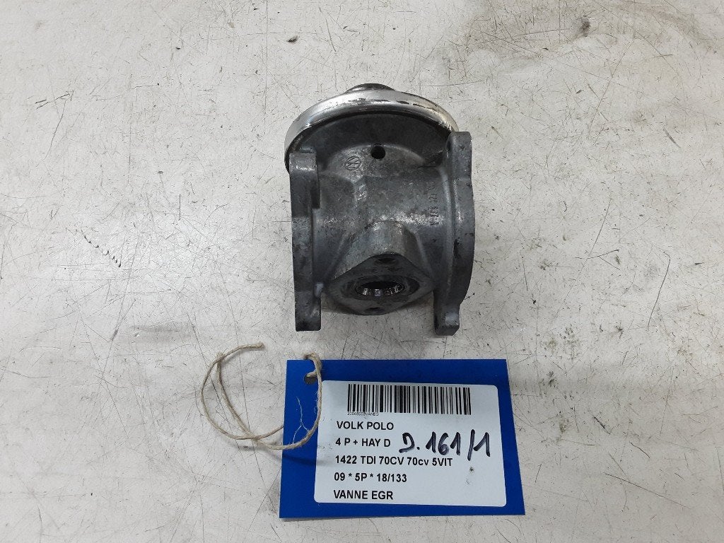 VANNE EGR Volkswagen Polo IV (9N1 / 2/3) (045129637A), Volkswagen, Mevr. I. Hauben, Utilisé, Rue de l'Espoir 34 34
4030  GRIVEGNÉE, BE