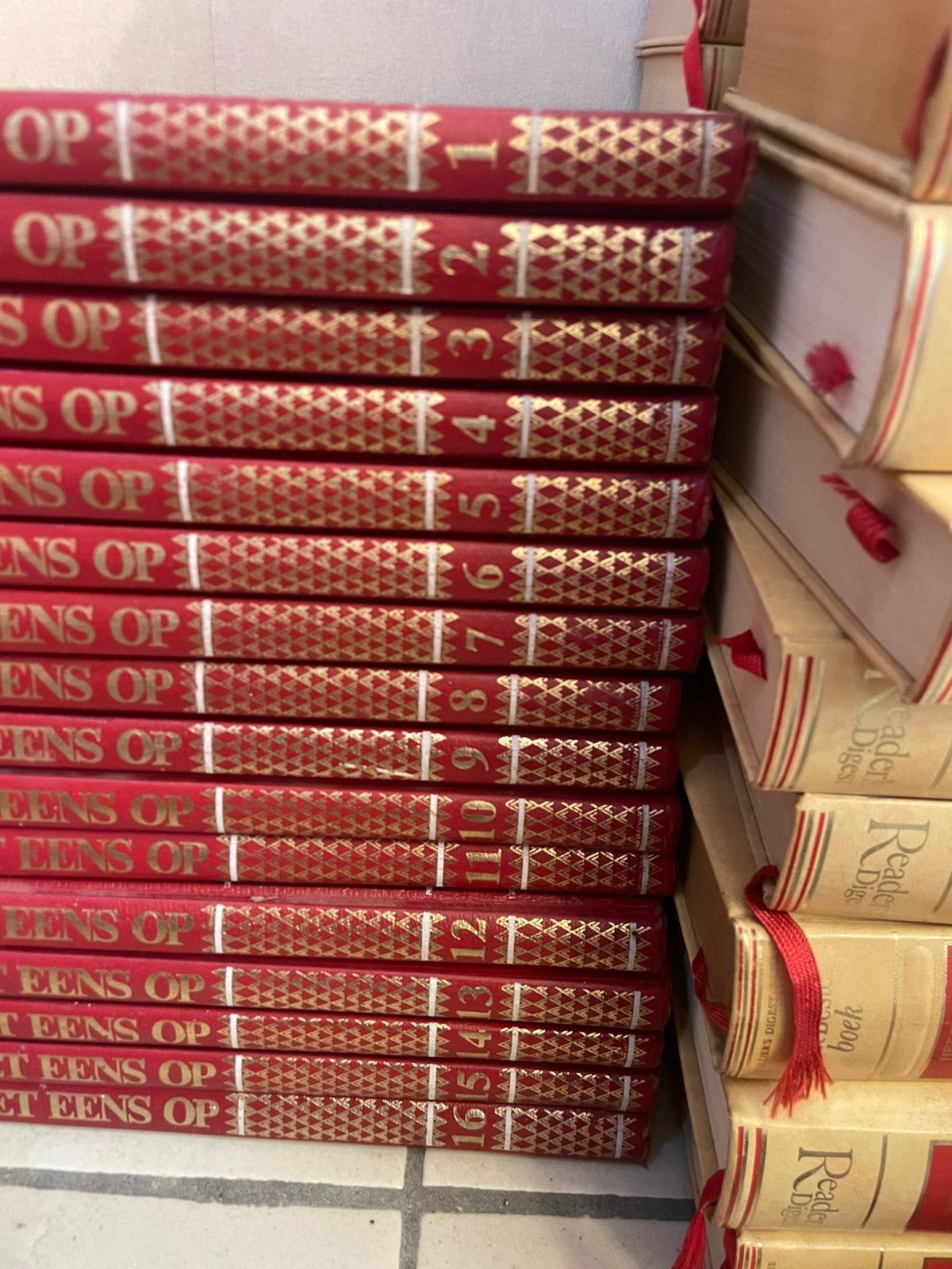 Complete vintage encyclopedie “Zoek het eens op” – 16 delen, Boeken, Encyclopedieën, Ophalen, Zo goed als nieuw