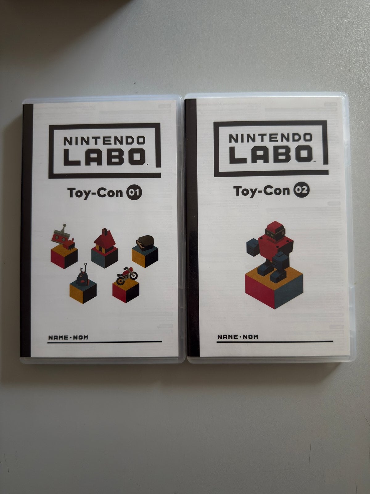 Nintendo Switch Labo 1 + 2 compleet, Consoles de jeu & Jeux vidéo, Enlèvement ou Envoi, 1 joueur, À partir de 7 ans, Autres genres
