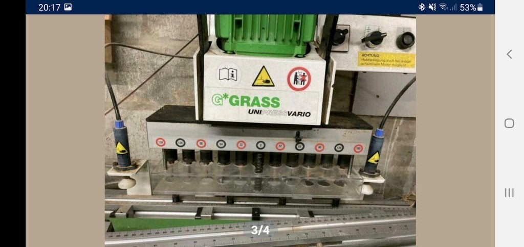 Grass unipress vario, Ophalen, Gebruikt