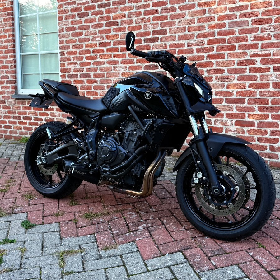 YAMAHA MT-07 2023 | 4400km | 35kw of 54kw | STRAIGHTPIPE, Motoren, 2 cilinders, Nieuw, Particulier, Minimaal motorrijbewijs A2