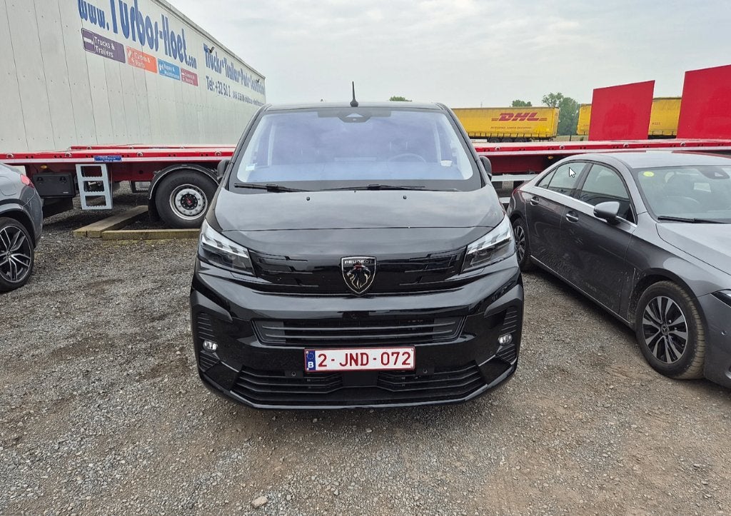 LEASING Peugeot Expert Double cabine 5 places  LUXURY, Autos, Cuir, Achat, Entretenue par le concessionnaire, Noir
