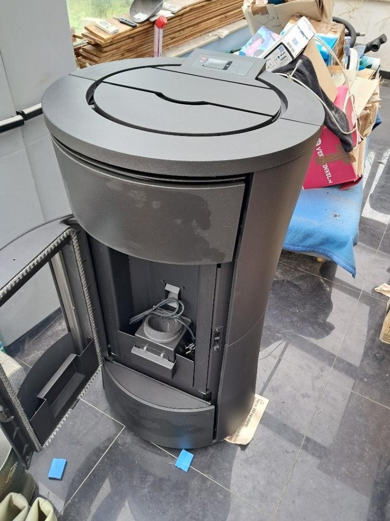 THERMOPOELE EDILKAMIN CHERIE H 14 EVO, Huis en Inrichting, Kachels, Ophalen, Overige brandstoffen, Nieuw, Pelletkachel