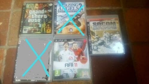 PS3 games

5 euro per stuk

Verschillende titels
In goede st, Ophalen of Verzenden