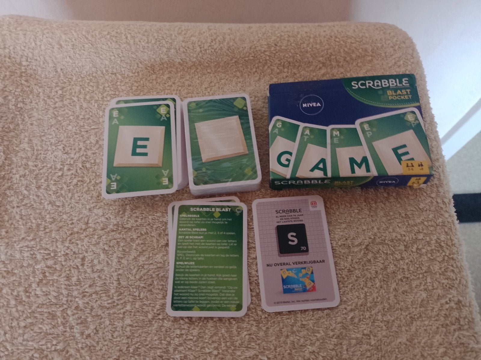 Scrabble blast pocket, Ophalen of Verzenden